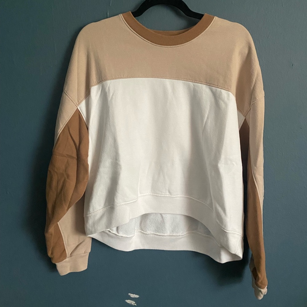 Abercrombie & Fitch Color-Block Sweater